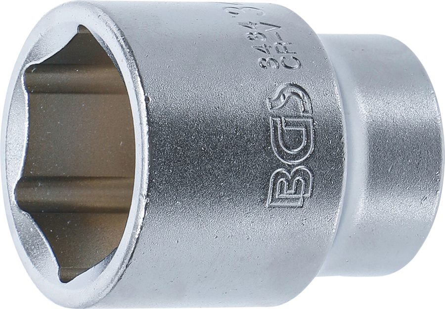 Uzgriežņu atslēgas ieliktnis sešstūris | Iekšējā kvadrātveida piedziņa 20 mm (3/4") | SW 34 mm