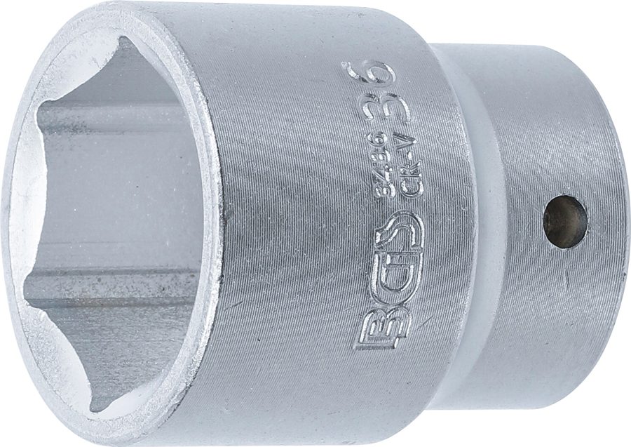 Uzgriežņu atslēgas ieliktnis sešstūris | Iekšējā kvadrātveida piedziņa 20 mm (3/4") | SW 36 mm