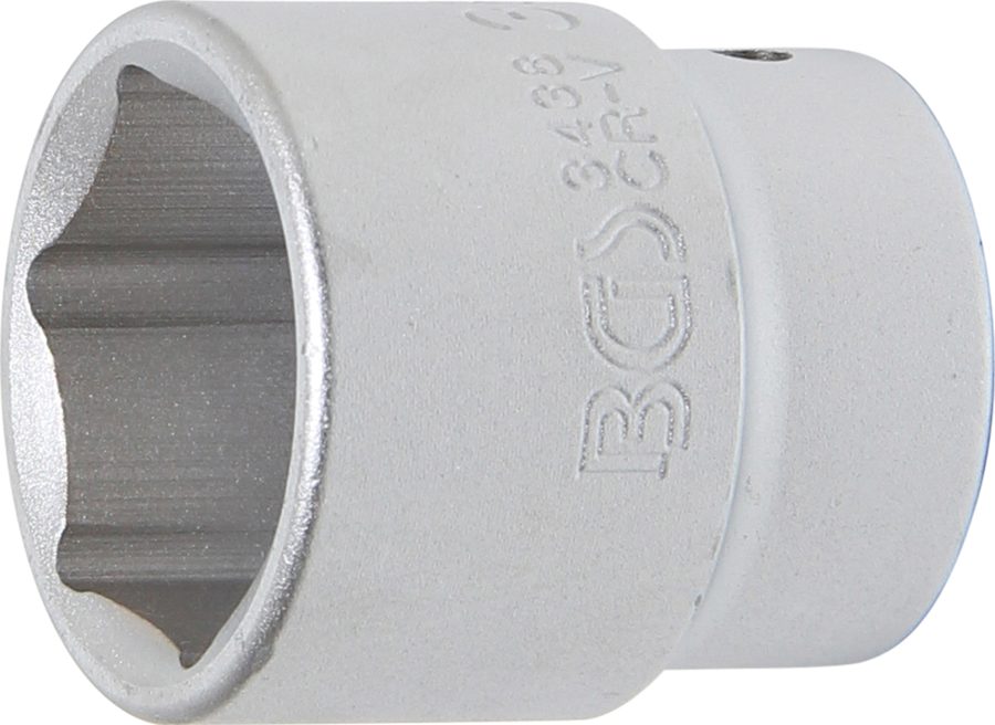 Uzgriežņu atslēgas ieliktnis sešstūris | Piedziņas iekšējais kvadrāts 20 mm (3/4") | SW 38 mm