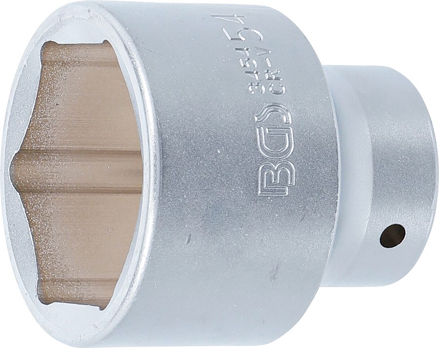Uzgriežņu atslēgas ieliktnis sešstūris | Piedziņas iekšējais kvadrāts 20 mm (3/4") | SW 54 mm