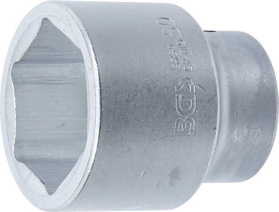 Uzgriežņu atslēgas ieliktnis sešstūris | Piedziņas iekšējais kvadrāts 25 mm (1") | SW 50 mm