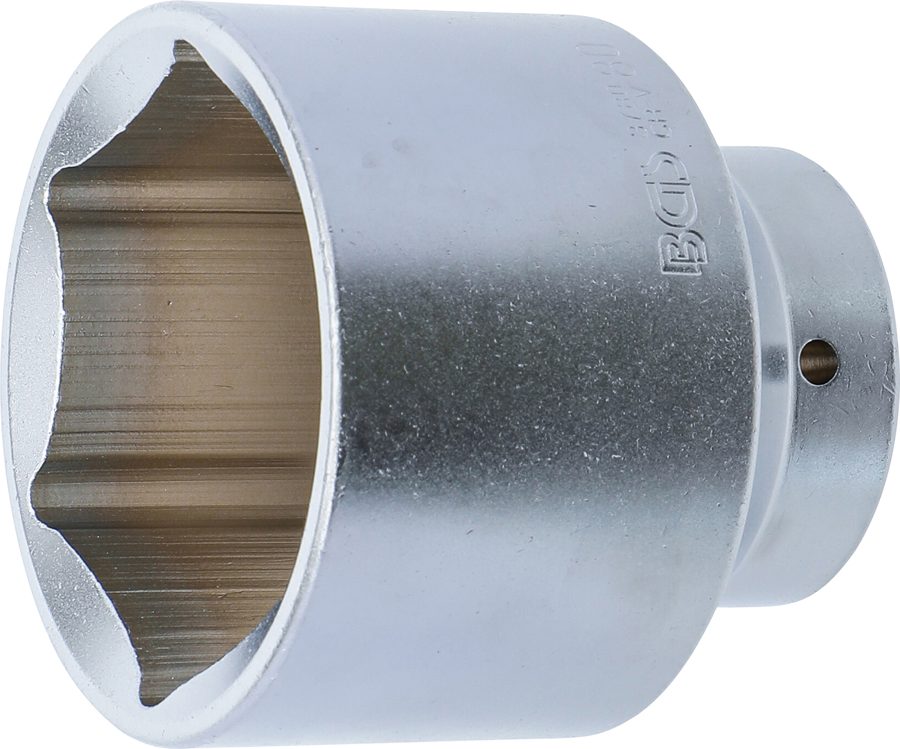 Uzgriežņu atslēgas ieliktnis sešstūris | Iekšējā kvadrātveida piedziņa 25 mm (1") | SW 80 mm