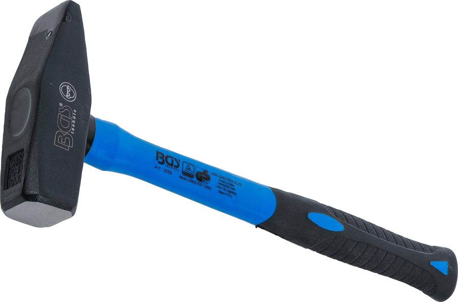 Atslēdznieka āmurs | Stikla šķiedras rokturis | DIN 1041 | 1000g