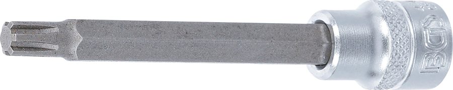 Uzgaļu ieliktnis | Garums 100mm | Iekšējā kvadrātveida piedziņa 10 mm (3/8") | Ķīļa profils (RIBE) M7
