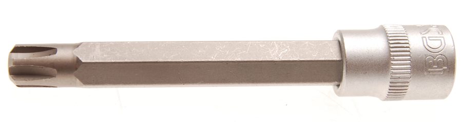Uzgaļu ieliktnis | Garums 100mm | Iekšējā kvadrātveida piedziņa 10 mm (3/8") | Ķīļa profils (RIBE) M8