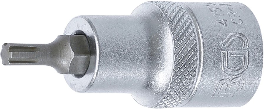 Uzgaļu ieliktnis | Iekšējā kvadrātveida piedziņa 12,5 mm (1/2") | Ķīļa profils (RIBE) M5