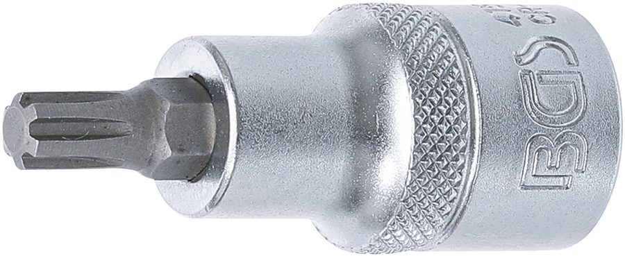 Uzgaļu ieliktnis | Iekšējā kvadrātveida piedziņa 12,5 mm (1/2") | Ķīļa profils (RIBE) M7
