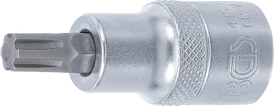Uzgaļu ieliktnis | Iekšējā kvadrātveida piedziņa 12,5 mm (1/2") | Ķīļa profils (RIBE) M8