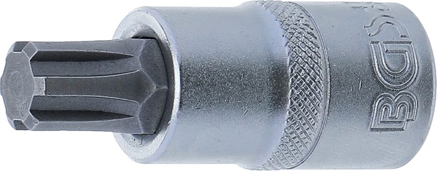 Uzgaļu ieliktnis | Iekšējā kvadrātveida piedziņa 12,5 mm (1/2") | Ķīļa profils (RIBE) M12