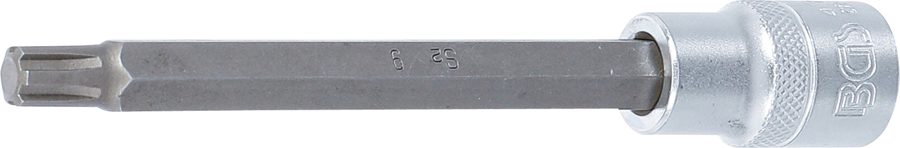 Uzgaļu ieliktnis | Garums 140mm | Iekšējā kvadrātveida piedziņa 12,5 mm (1/2") | Ķīļa profils (RIBE) M9