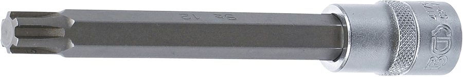 Uzgaļu ieliktnis | Garums 140mm | Iekšējā kvadrātveida piedziņa 12,5 mm (1/2") | Ķīļa profils (RIBE) M12