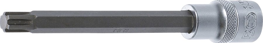 Uzgaļu ieliktnis | Garums 140mm | Iekšējā kvadrātveida piedziņa 12,5 mm (1/2") | Ķīļa profils (RIBE) M10.3