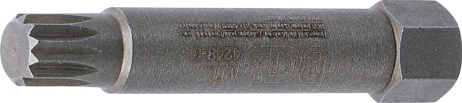 Speciāls uzgalis siksnas riteņu demontāžai uz ģeneratoriem | Iekšējais spline (XZN) M10 x 64 mm