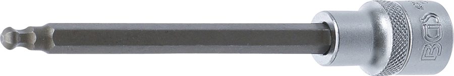 Uzgaļu ieliktnis | Garums 140mm | Piedziņas iekšējais kvadrāts 12,5 mm (1/2") | iekšējais sešstūris ar lodveida galvu 6 mm