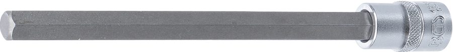 Uzgaļu ieliktnis | Garums 200mm | Piedziņas iekšējais kvadrāts 12,5 mm (1/2 collas) | iekšējais sešstūris 12 mm