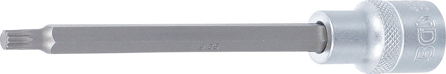 Uzgaļu ieliktnis | Garums 140mm | Piedzīt iekšējo kvadrātu 12,5 mm (1/2 collas) | iekšējā šķautne (XZN) M6