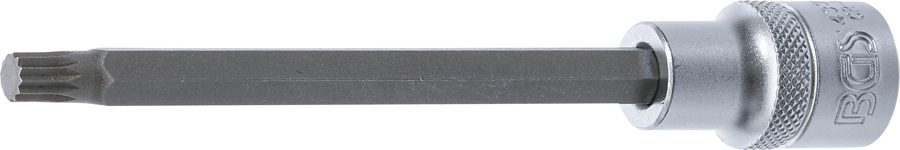 Uzgaļu ieliktnis | Garums 140mm | Piedzīt iekšējo kvadrātu 12,5 mm (1/2 collas) | iekšējā šķautne (XZN) M8