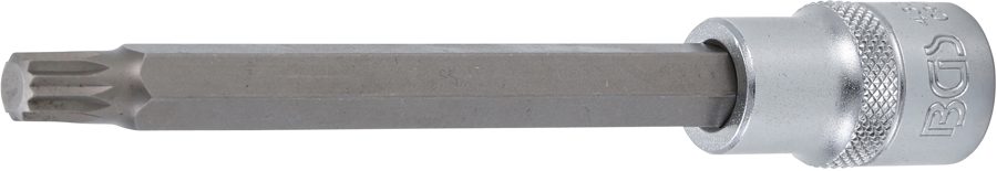 Uzgaļu ieliktnis | Garums 140mm | Piedzīt iekšējo kvadrātu 12,5 mm (1/2 collas) | iekšējā šķautne (XZN) M9