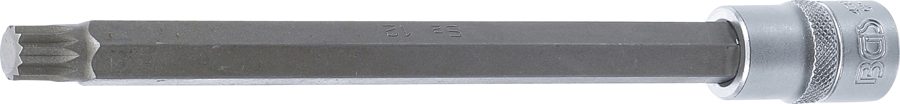Uzgaļu ieliktnis | Garums 200mm | Piedzīt iekšējo kvadrātu 12,5 mm (1/2 collas) | iekšējā šķautne (XZN) M12