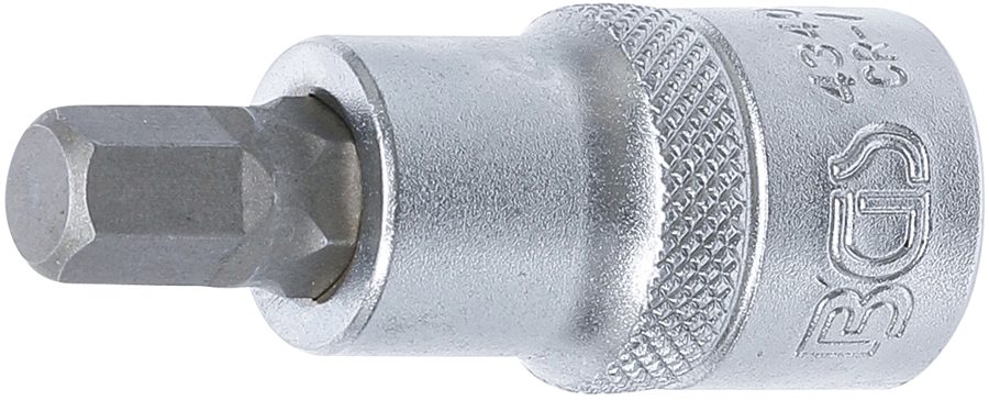 Uzgaļu ieliktnis | Piedziņas iekšējais kvadrāts 12,5 mm (1/2") | iekšējais sešstūris 9 mm