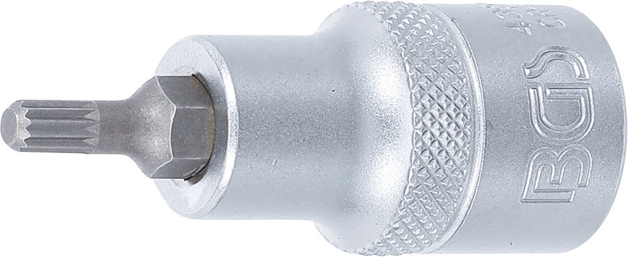 Uzgaļu ieliktnis | Piedzīt iekšējo kvadrātu 12,5 mm (1/2 collas) | iekšējā šķautne (XZN) M5