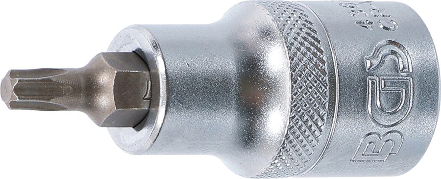 Uzgaļu ieliktnis | Iekšējā kvadrātveida piedziņa 12,5 mm (1/2") | T veida profils (Torx) T27