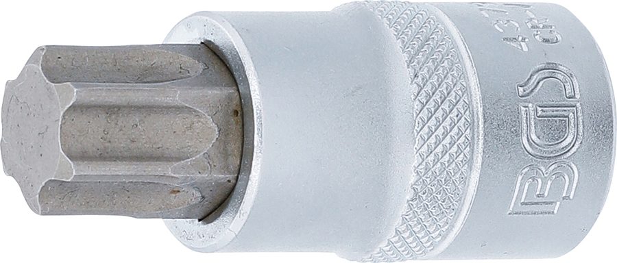 Uzgaļu ieliktnis | Iekšējā kvadrātveida piedziņa 12,5 mm (1/2") | T veida profils (Torx) T70