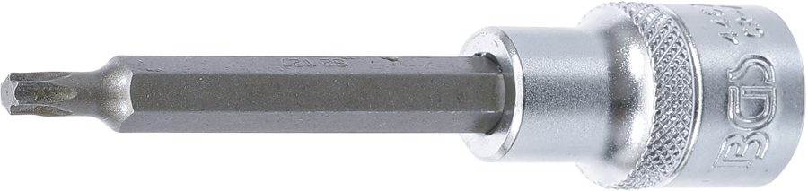 Uzgaļu ieliktnis | Garums 100mm | Iekšējā kvadrātveida piedziņa 12,5 mm (1/2") | T veida profils (Torx) T27