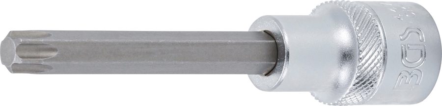 Uzgaļu ieliktnis | Garums 100mm | Iekšējā kvadrātveida piedziņa 12,5 mm (1/2") | T veida profils (Torx) T50