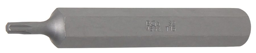 Bits | Garums 75mm | Ārējā sešstūra piedziņa 10 mm (3/8") | T veida profils (Torx) T15