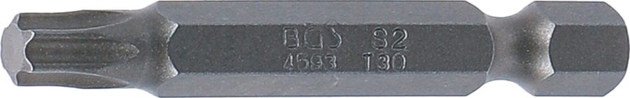 Bits | Garums 50 mm | Ārējā sešstūra piedziņa 6,3 mm (1/4") | T veida profils (Torx) T30
