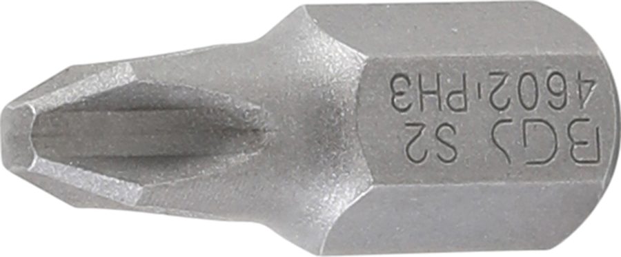 Bits | Garums 30mm | Ārējā sešstūra piedziņa 10 mm (3/8") | Phillips PH3