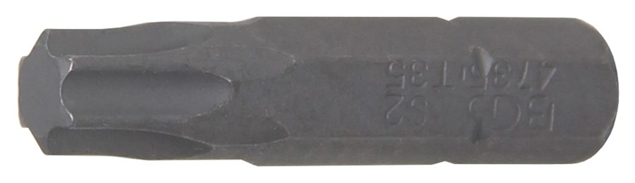 Bits | Garums 30mm | Ārējā sešstūra piedziņa 6,3 mm (1/4") | T-profils (Torx) T35