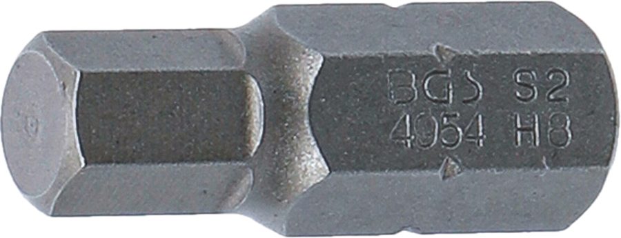 Bits | Garums 30mm | Piedziņas ārējais sešstūris 10 mm (3/8") | iekšējais sešstūris 8 mm