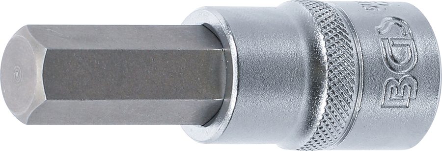 Uzgaļu ieliktnis | Piedziņas iekšējais kvadrāts 12,5 mm (1/2") | iekšējais sešstūris 14 mm