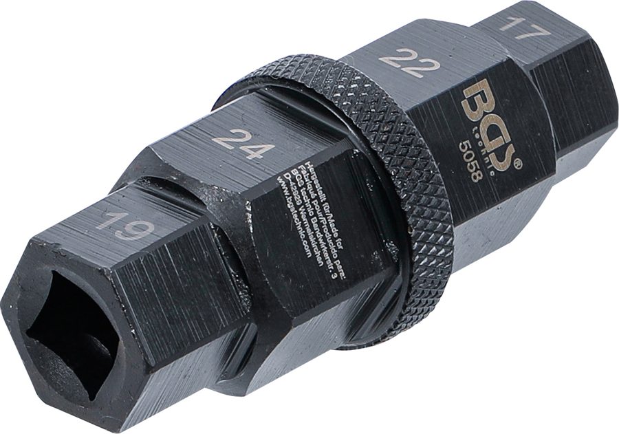 Motocikli īpašai lietošanai | Braukt 10 mm (3/8 collas) | 17–19–22–24 mm
