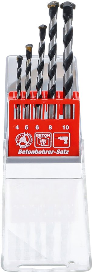 Betonbohrer-Satz | 4 - 10 mm | 5-tlg.