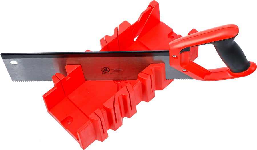 Plastmasas griezēja kaste | 300 x 130 x 80 mm | ar aizmugurējo zāģi
