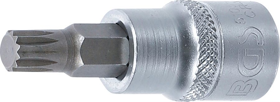 Uzgaļu ieliktnis | Piedzīt iekšējo kvadrātu 10 mm (3/8") | iekšējo šķautņu (XZN) M8