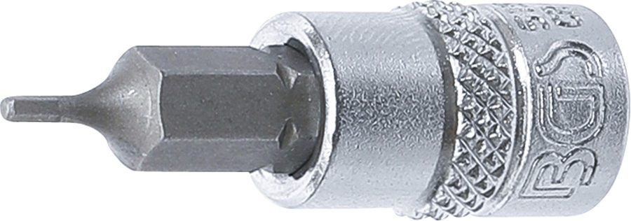 Uzgaļu ieliktnis | Piedziņas iekšējais kvadrāts 6,3 mm (1/4 collas) | iekšējais sešstūris 1,5 mm