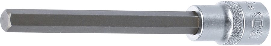 Uzgaļu ieliktnis | Garums 140mm | Piedziņas iekšējais kvadrāts 12,5 mm (1/2") | iekšējais sešstūris 10 mm