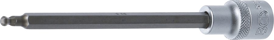 Uzgaļu ieliktnis | Garums 160mm | Piedziņas iekšējais kvadrāts 12,5 mm (1/2") | iekšējais sešstūris ar lodveida galvu 5 mm