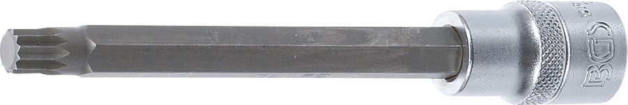 Uzgaļu ieliktnis | Garums 140mm | Piedzīt iekšējo kvadrātu 12,5 mm (1/2 collas) | iekšējā šķautne (XZN) M10