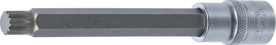 Uzgaļu ieliktnis | Garums 140mm | Piedzīt iekšējo kvadrātu 12,5 mm (1/2 collas) | iekšējā šķautne (XZN) M12