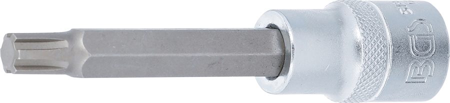 Uzgaļu ieliktnis | Garums 100mm | Iekšējā kvadrātveida piedziņa 12,5 mm (1/2") | Ķīļa profils (RIBE) M9
