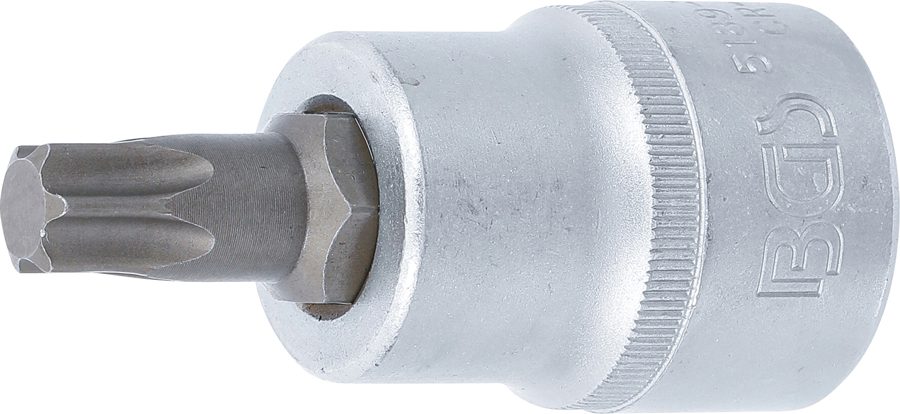 Uzgaļu ieliktnis | Iekšējā kvadrātveida piedziņa 20 mm (3/4") | T veida profils (Torx) T60