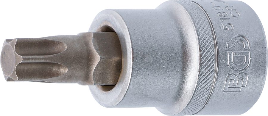 Uzgaļu ieliktnis | Iekšējā kvadrātveida piedziņa 20 mm (3/4") | T veida profils (Torx) T70