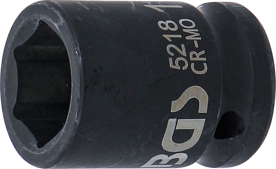 Triecienligzdas uzgriežņu atslēgas ieliktnis sešstūris | Piedziņas iekšējais kvadrāts 12,5 mm (1/2") | SW 18 mm
