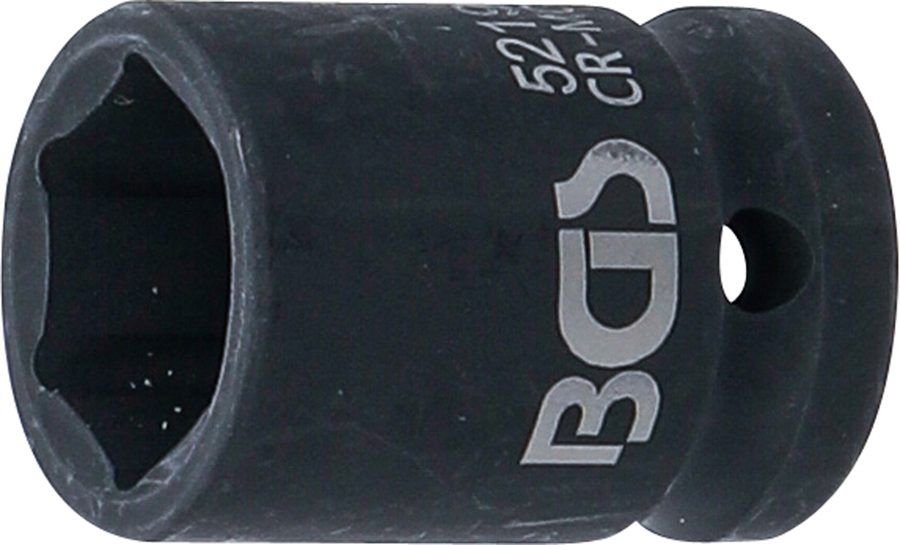 Triecienligzdas uzgriežņu atslēgas ieliktnis sešstūris | Piedziņas iekšējais kvadrāts 12,5 mm (1/2") | SW 19 mm