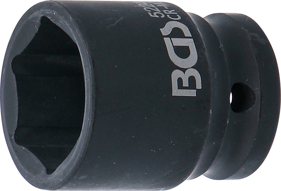 Triecienligzdas uzgriežņu atslēgas ieliktnis sešstūris | Piedziņas iekšējais kvadrāts 12,5 mm (1/2") | SW 24 mm